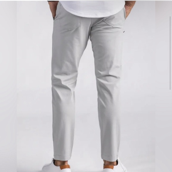 BYLT Basics Everyday Pant 2.0 Standard Fit Tall Color: Storm Size: 33 Tall - Picture 5 of 8